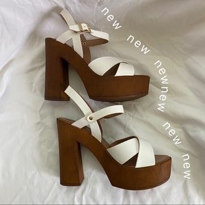 SOLD asos platform sandals